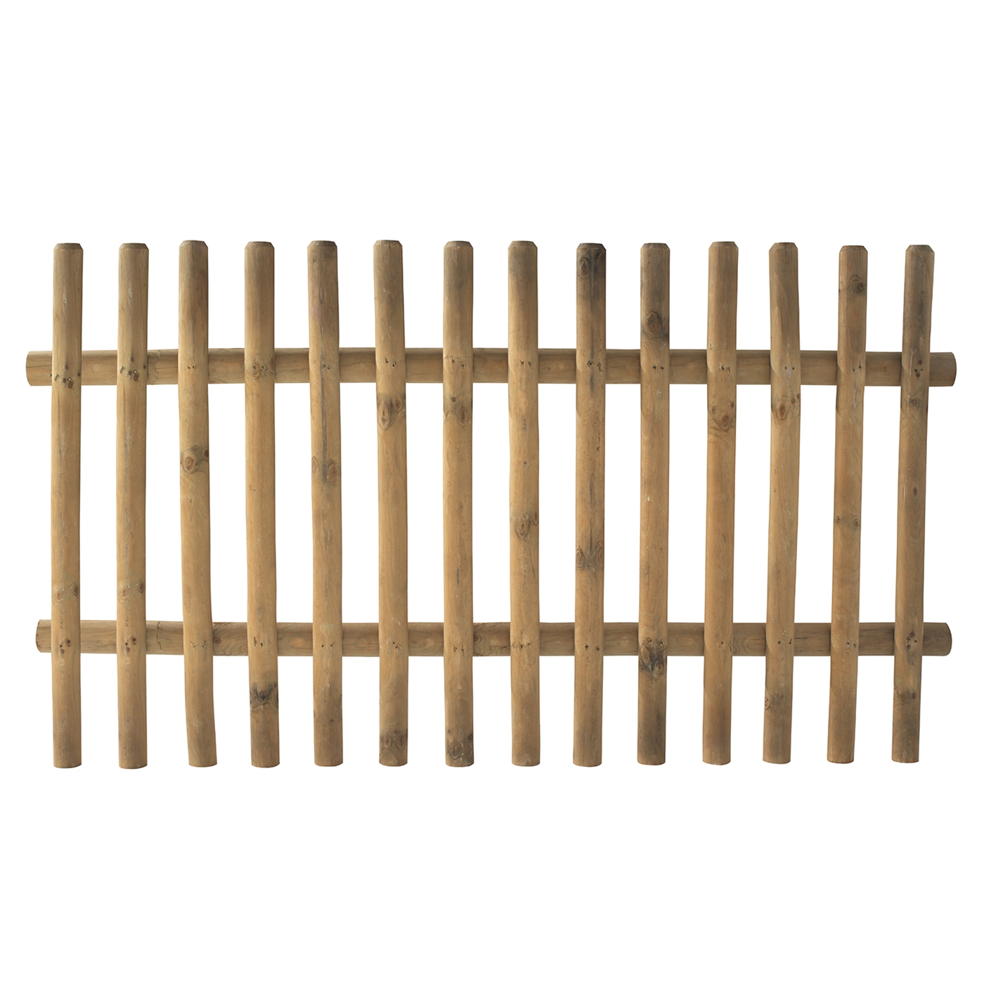 Gartenzaun BUFFALO 180x100cm, Holzzaun aus Kiefer, Vorgartenzaun, kesseldruckimprägniert