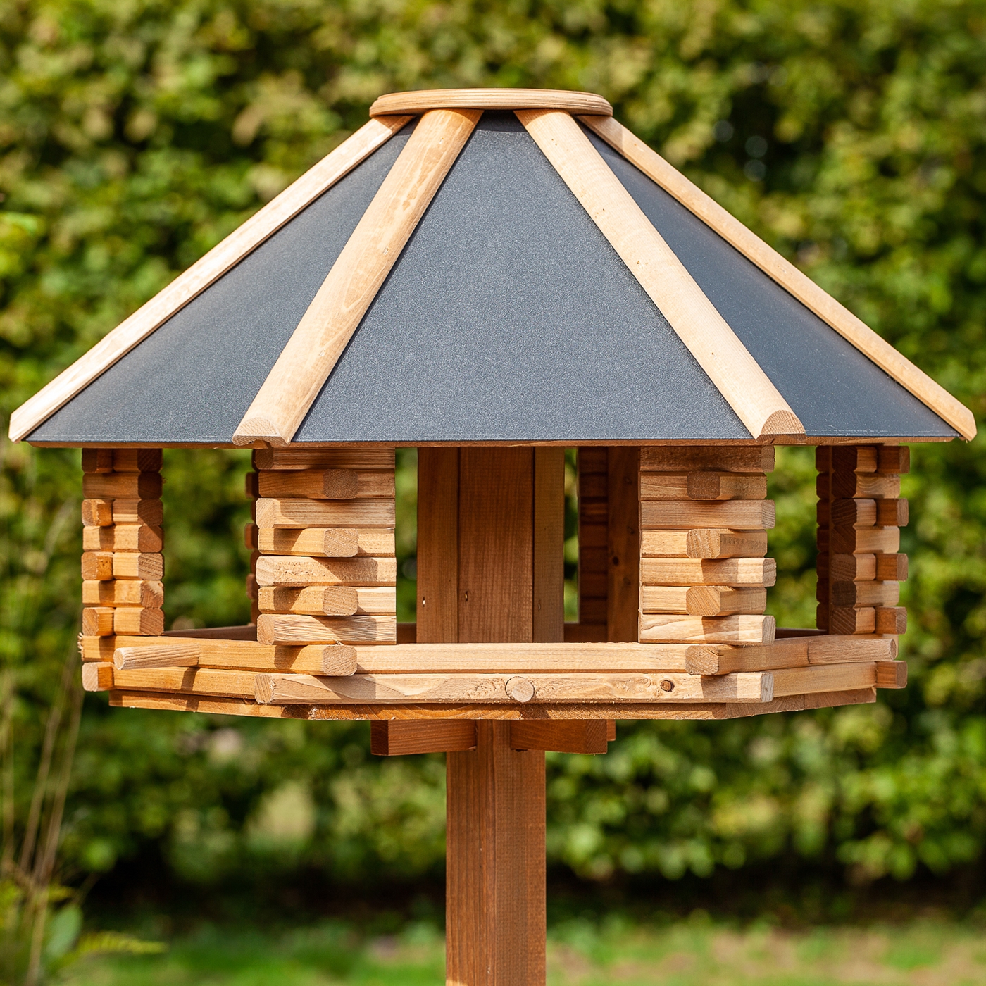Vogelhaus Futterhaus Vogel Haus zb Garten für Vögel zum Aufhängen Kiefernholz 
