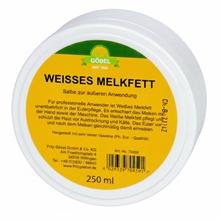 Melkfett 250ml weiß, Euterpflege, Zitzenschutz, Hautpflege für Milchvieh