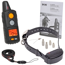 Dogtrace "D-Control professional 2000" Ferntrainer 2000m, Impuls + Vibration + Ton + Licht