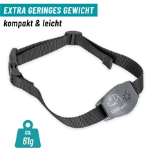 VOSS.pet Anti-Bell Halsband „AB Sonic“, Ultraschall-Halsband zur Abgewöhnung des Bellens bei Hunden