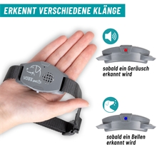 VOSS.pet Anti-Bell Halsband „AB Sonic“, Ultraschall-Halsband zur Abgewöhnung des Bellens bei Hunden