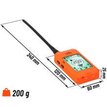 Dogtrace GPS Handsender/-empfänger, Ersatzfernbedienung für Hundeortungsgerät X30 und X30T