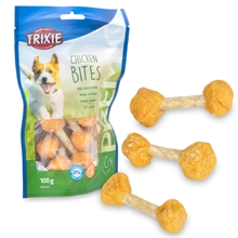Trixie PREMIO Chicken Bites, Hundeleckerli mit Hühnchen, 100g