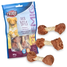 Trixie PREMIO Duck Bites, Hundeleckerli mit Entenbrust, 80g