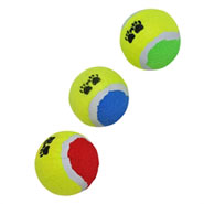 3er Set Tennisbälle Hunde Wurfspielzeug