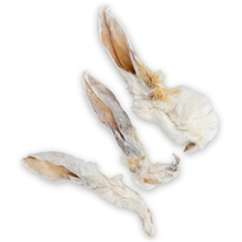 Trixie Kaninchenohren mit Fell, getrocknet, 500g