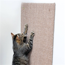 B-Ware: Katzen-Kratzbrett XXL für Wände, Sisalteppich, 50x70cm, taupe