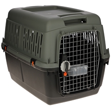 Hunde-Transportbox Eco, Flugzeug-Tiertransportbox, Katzen-Flugbox, 70x50x51,5cm