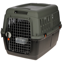 Hunde-Transportbox Eco, Flugzeug-Tiertransportbox, Katzen-Flugbox, 70x50x51,5cm
