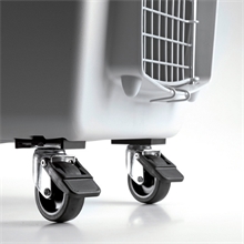 Rädersatz für Gulliver Transportbox, Flugzeug-Tiertransportbox, Hunde-Flugbox