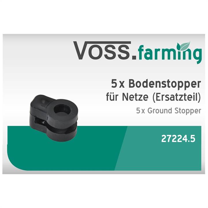 5x VOSS.farming Bodenstopper für Netze