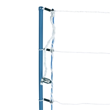AKO TitanNet Premium Plus 50m Schafnetz 108cm, 14 verst. Pfähle, 2 Spitz, starre Streben, blau-weiß