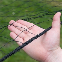 Geflügel-Schutznetz, Teich-Netz, Volieren Netz, Greifvogelschutz-Netz, 10x10m, verstärkter Rand