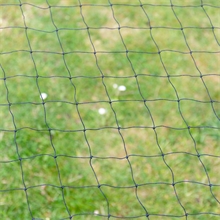 Geflügel-Schutznetz, Teich-Netz, Volieren Netz, Greifvogelschutz-Netz, 5x5m, schwarz
