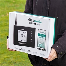 VOSS.farming Weidzaun-Überwachung per Smartphone - Set für 5 Zäune: FM 20 WiFi + 5x Sensor