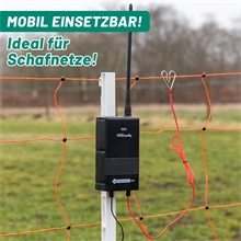 VOSS.farming Weidezaun-Überwachung per Smartphone - Set für 2 Zäune: FM 20 WiFi + 2x Sensor