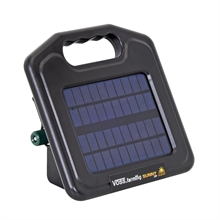 Aufstellpfahl kompaktes Elektrozaungerät Solar Weidezaungerät SUN UP 200 