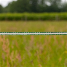 B-Ware: VOSS.farming Weidezaunband 200m, 10mm, 4x0,40 HPC/Ultra, weiß-grün
