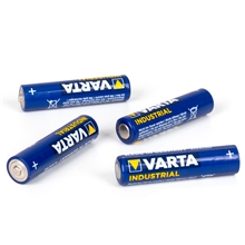 4x "Varta Industrial" 1,5V Batterie, Typ AAA