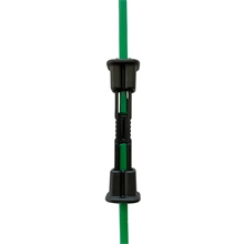 10x "Litzclip" Vertikalstrebenverbinder zur Weidezaunnetz-Reparatur für starre Streben