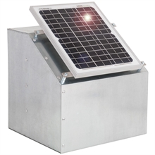 B-Ware: VOSS.farming 12W Solarsystem für den Weidezaun + Box + Zubehör