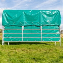 VOSS.farming Seitenplanen-Set für Weidepanel-Zelt, Weidezelt
