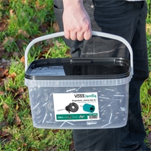 VOSS.farming "Starter Box XL" - 260x Ringisolator + Einschrauber + Warnschild