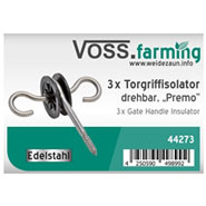 3x VOSS.farming Torgriffisolator "PREMO", komplett EDELSTAHL