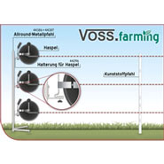 VOSS.farming Halterung für Haspel "Farming +  Spezial"