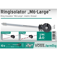 10x Ringisolator metrisch, 220mm, "M6-Large" - VOSS.farming