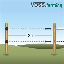 B-Ware: VOSS.farming "Automatic Gate", Torset mit Seilaufwicklung, 5m