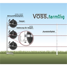 3x VOSS.farming Haspel, Getriebeübersetzt - VOSS.farming