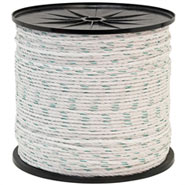 B-Ware: Weidezaun Seil 500m 6mm, 3x0,30 Kupfer + 3x0,3 Niro, weiß-grün 4****