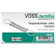 VOSS.farming Temperatur Ausgleichsfeder, Niro, kleine Ausführung
