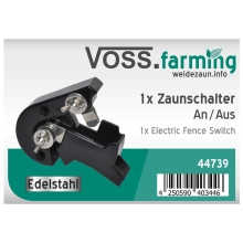 VOSS.farming Zaunschalter, AN/ AUS,  mit Edelstahlkontakten