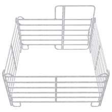 VOSS.farming Weidepanel für Tiersicherheit auf der Weide. Text hebt die Vorteile der hochgezogenen Endrohre hervor.