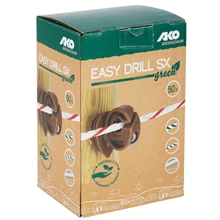 50x AKO Premium Ringisolator "Easy Drill SX green", braun