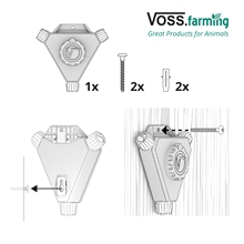 VOSS.farming Zaunschalter VS-30, 4 Schaltpositionen
