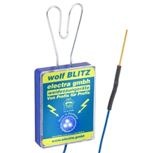 Wolfabwehr "Wolfblitz", Wolfabwehrlicht, Wildabwehr mit blauen LEDs