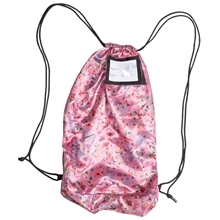 HKM Transportbeutel für Hobby Horse, Rucksack für Steckenpferd, mit Namensetikett, flower