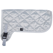 HKM Hobby Horse Decke, gesteppte Spielzeugdecke mit verstellbarer Schnalle, grau