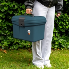 Waldhausen Putzbox ECO, Putzkasten aus recyceltem Kunststoff, petrolblau