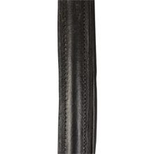 Covalliero Trensenzaum Standard - hochwertiges Leder, inkl. Gurtzügel, schwarz, Cob