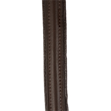 Covalliero Trensenzaum Standard - hochwertiges Leder, inkl. Gurtzügel, braun