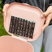 Waldhausen Multibag ECO 6L, mit Deckel, Tragetasche aus recyceltem Kunststoff, linnea rosa