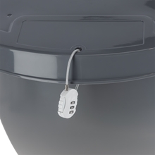 Futterbox 60L stapelbar mit Deckel, Futtertonne, Aufbewahrungsbox für Tierfutter