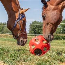 Heuball, Heu-Spielball - Futterspielball für Pferde, Kälber, Schafe, Ziegen