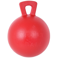 Spielball für Pferde, Pferdespielball "Jolly Ball", rot