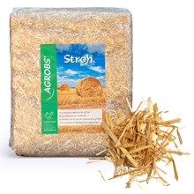 Agrobs  Stroh 4kg - eiweißarmes Futterstroh